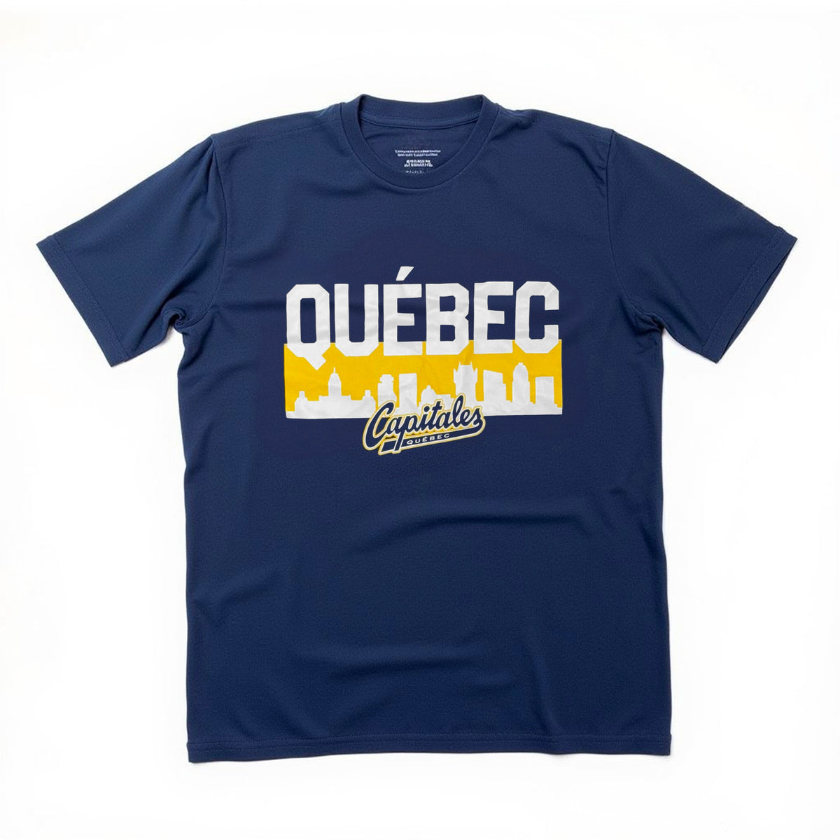 T-shirt Québec Canada – Noir, Coton, Neuf Avec étiquette (marque B&C)